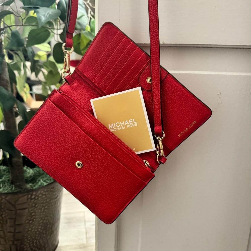 Michael Kors Red Crossbody